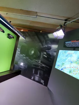 TV-studion i Vislab 2025.