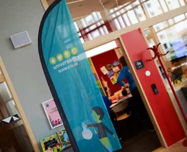 Science Club på Bergsjöns kulturhus.