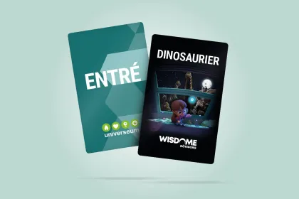 PAKET: Entré + Dinosaurier 2D