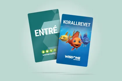 PAKET: Entré + Legenden om det förtrollade korallrevet 3D