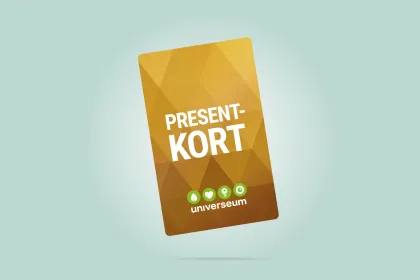 Presentkort på Universeum