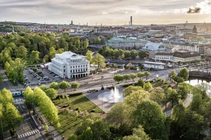 Vy över Göteborg och Storan.