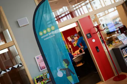 Science Club på Bergsjöns kulturhus.