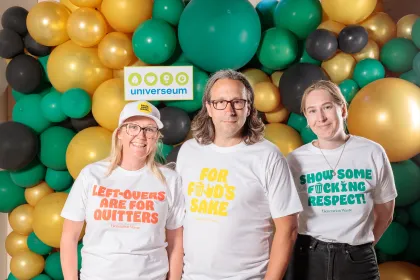 Nyöppning 13 juni: Gröna mattans fotovägg