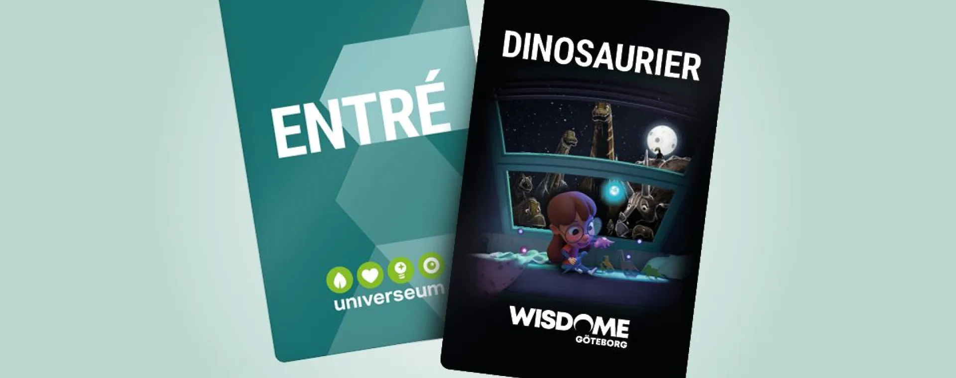 PAKET: Entré + Dinosaurier 2D