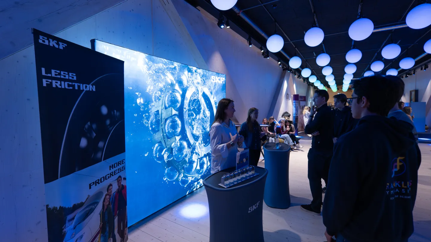 SKF:s monter under Framtidsforum