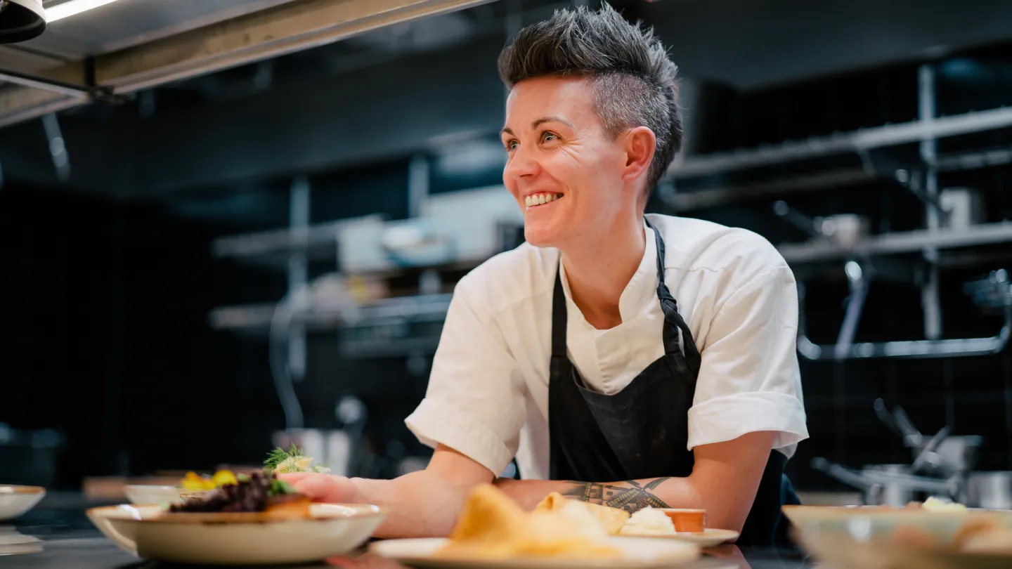Myrthe Put, kökschef på Universeum.